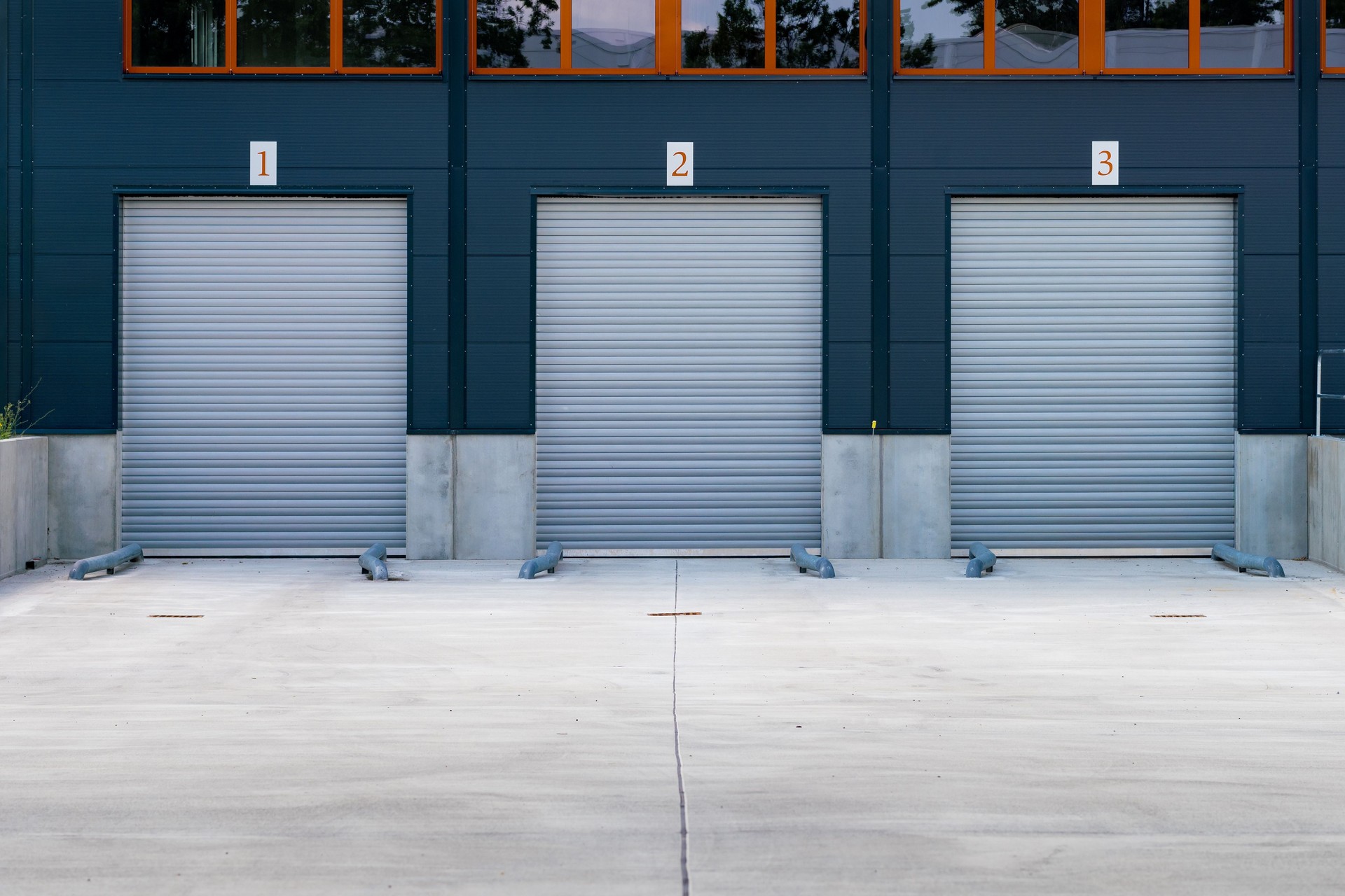 Closed Roller Garage Doors